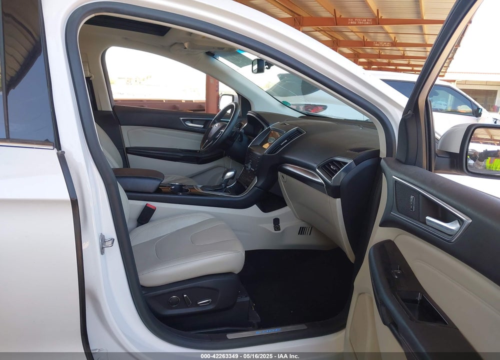 2015 FORD EDGE TITANIUM VIN: 2FMTK4K8XFBB25706