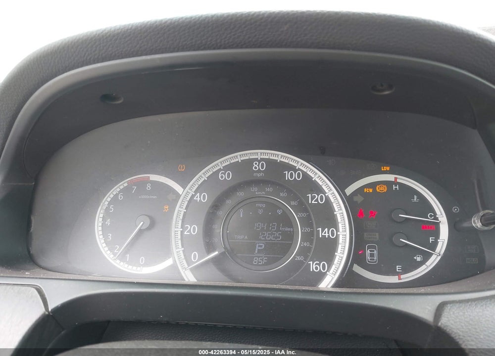 2013 HONDA ACCORD VIN: 1HGCR2F81DA204822
