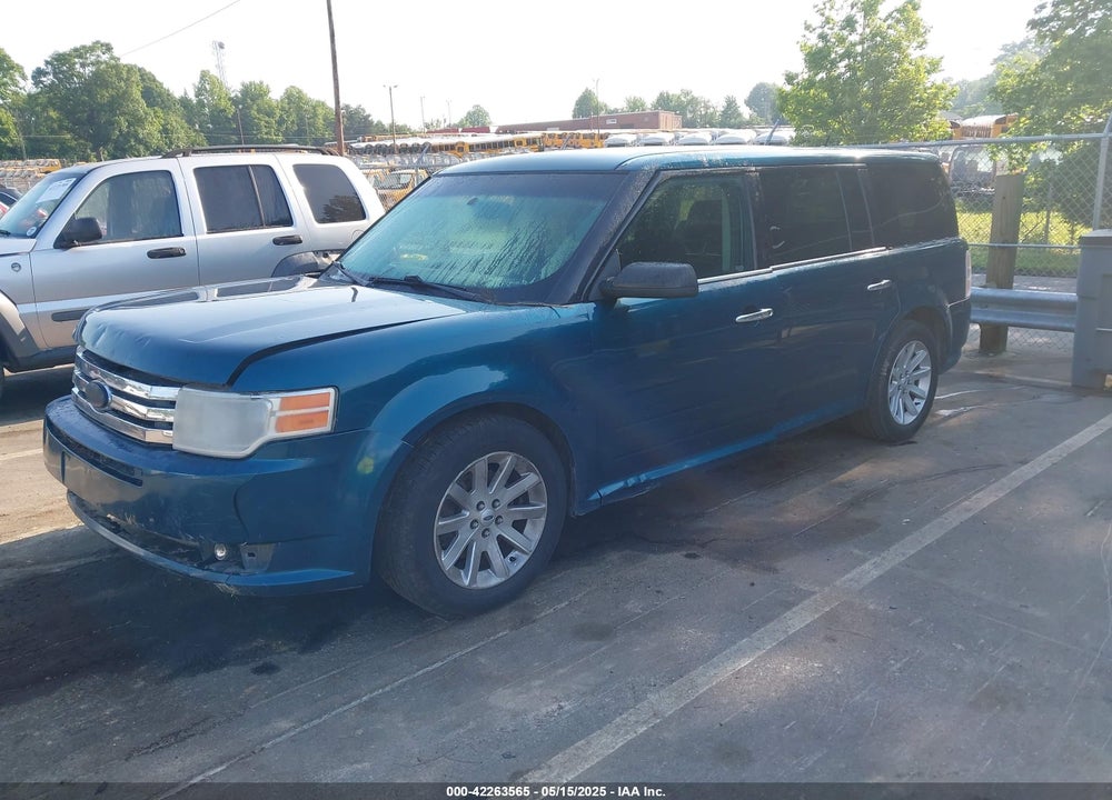 2011 FORD FLEX SEL VIN: 2FMGK5CCXBBD29796