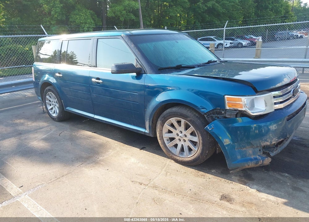 2011 FORD FLEX SEL VIN: 2FMGK5CCXBBD29796