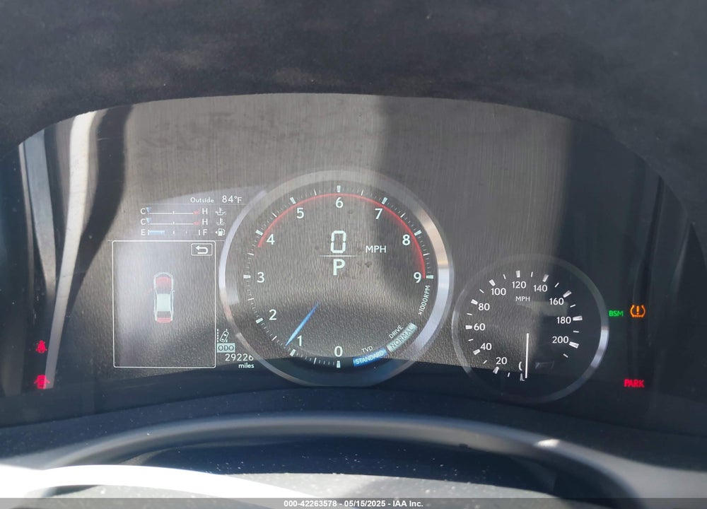 2019 LEXUS GS-F VIN: JTHBP1BL6KA003000