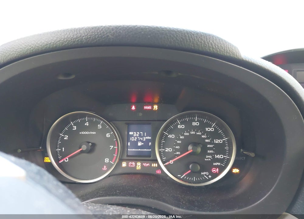 2016 SUBARU IMPREZA VIN: JF1GPAB63GH227847