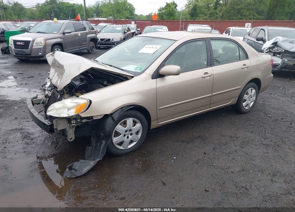 2008 TOYOTA COROLLA VIN: 2T1BR32E38C856628