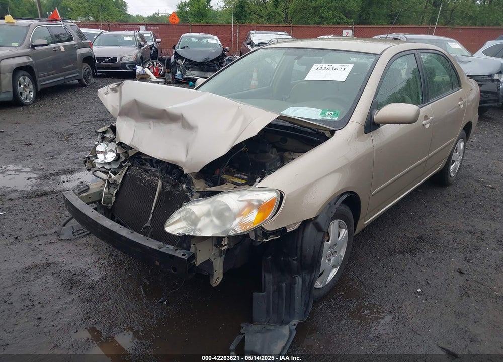 2008 TOYOTA COROLLA VIN: 2T1BR32E38C856628