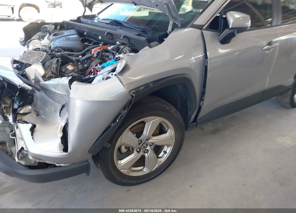2021 TOYOTA RAV4 HYBRID XLE PREMIUM VIN: 4T3B6RFV0MU041650