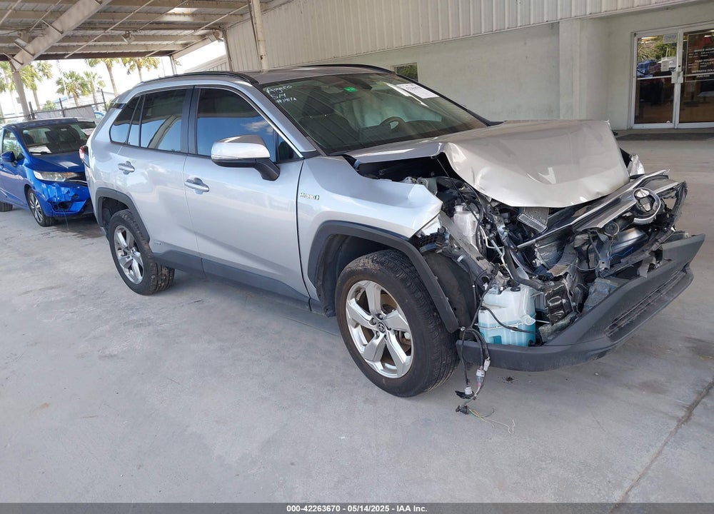 2021 TOYOTA RAV4 HYBRID XLE PREMIUM VIN: 4T3B6RFV0MU041650