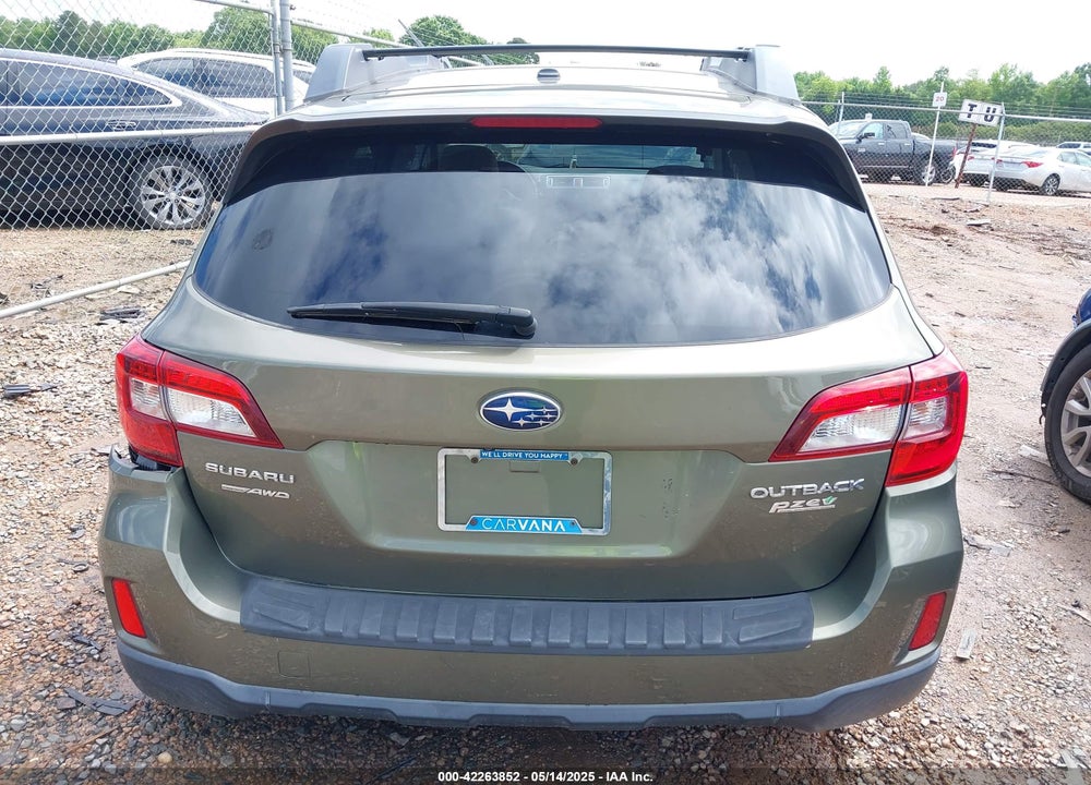 2015 SUBARU OUTBACK VIN: 4S4BSANC0F3325827