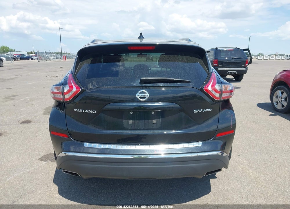 2016 NISSAN MURANO VIN: 5N1AZ2MH6GN171320