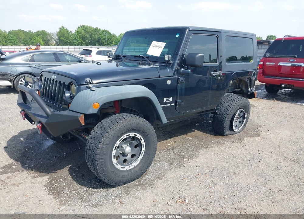 2008 JEEP WRANGLER X VIN: 1J4FA24138L521983