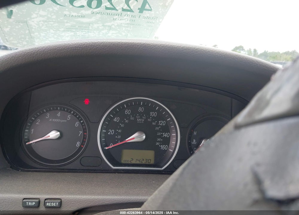2006 HYUNDAI SONATA VIN: 5NPEU46F96H061517