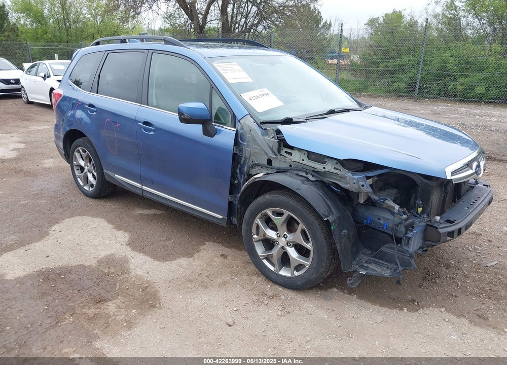 2016 SUBARU FORESTER 2.5I TOURING VIN: JF2SJAVC7GH430720