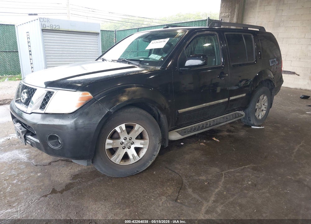 2011 NISSAN PATHFINDER VIN: 5N1AR1NB0BC605224