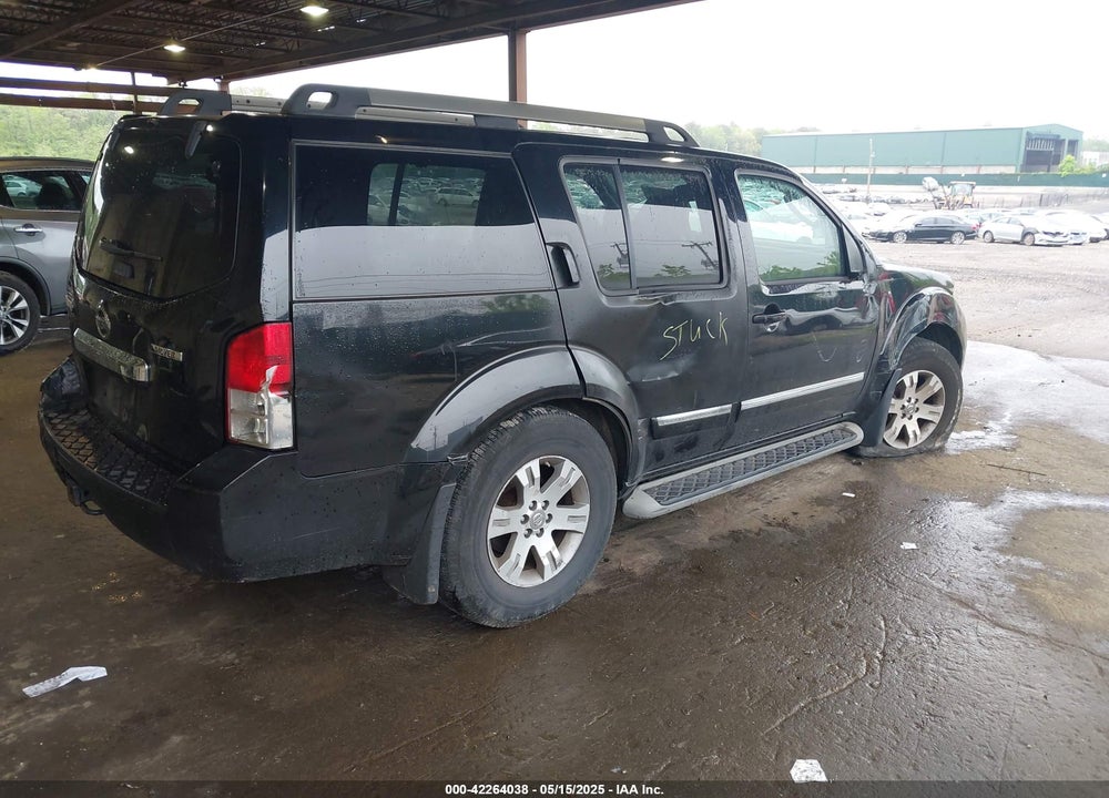 2011 NISSAN PATHFINDER VIN: 5N1AR1NB0BC605224