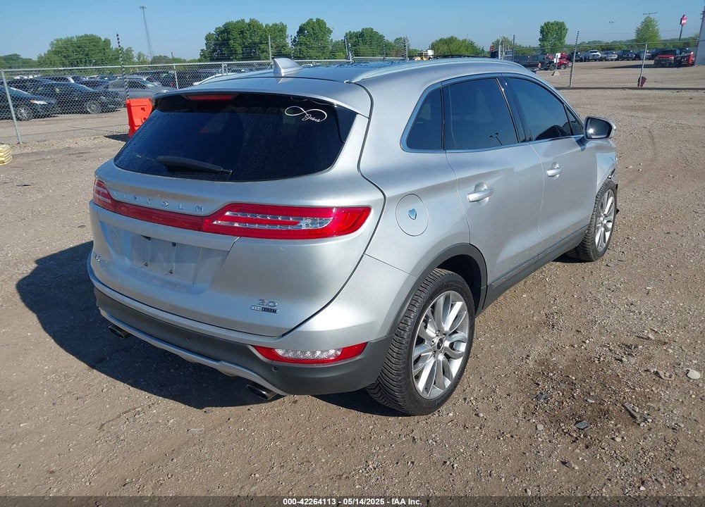 2016 LINCOLN MKC RESERVE VIN: 5LMCJ3C94GUJ24290