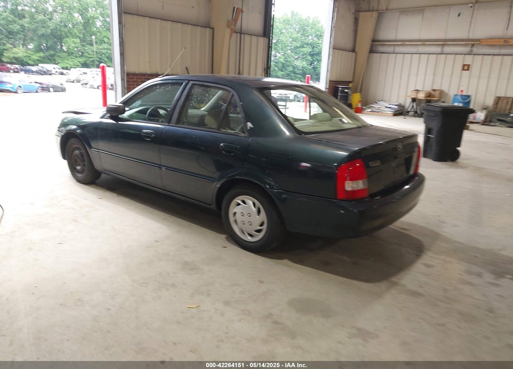 2001 MAZDA PROTEGE VIN: JM1BJ222810449914