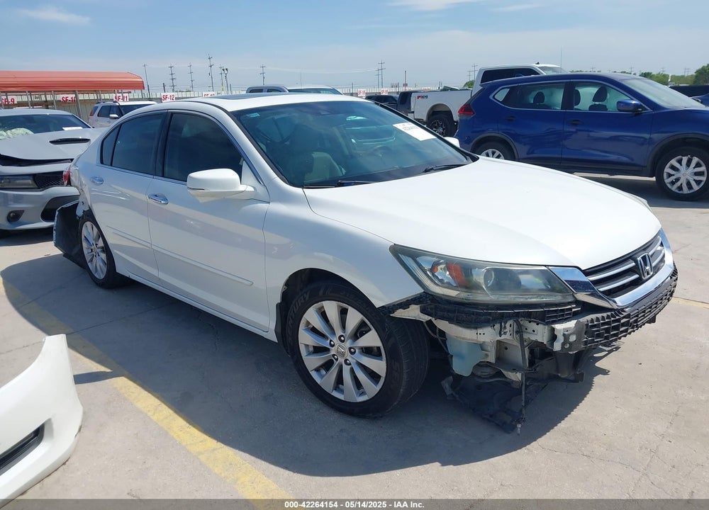 2014 HONDA ACCORD EX-L V-6 VIN: 1HGCR3F86EA041639