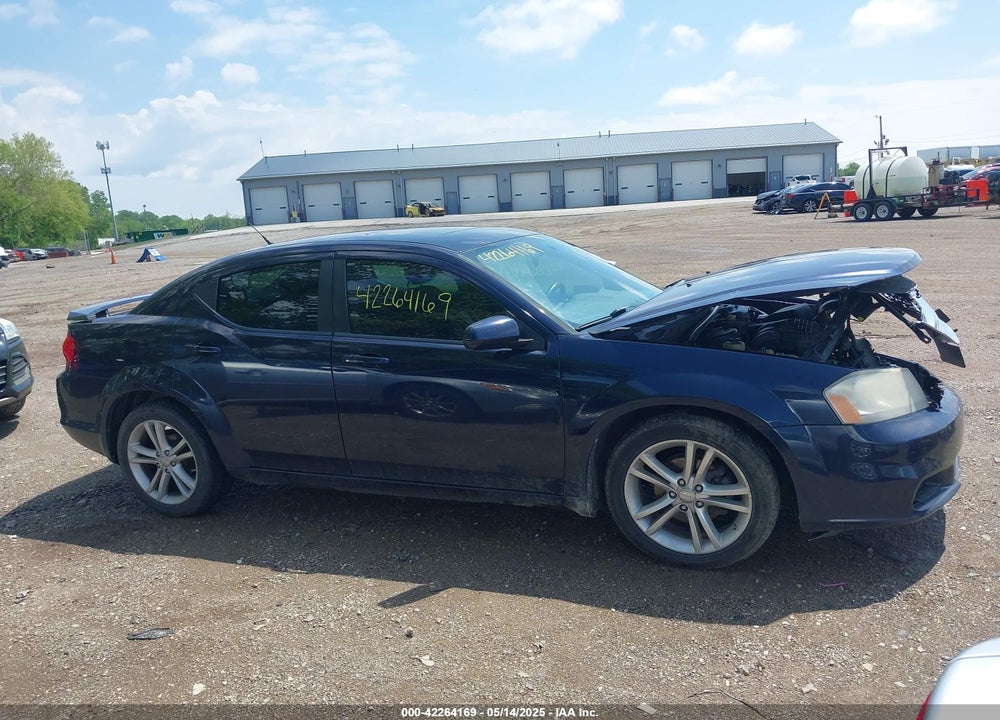 2012 DODGE AVENGER SXT PLUS VIN: 1C3CDZEG9CN112755