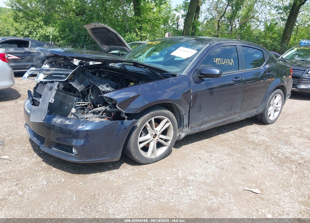 2012 DODGE AVENGER SXT PLUS VIN: 1C3CDZEG9CN112755