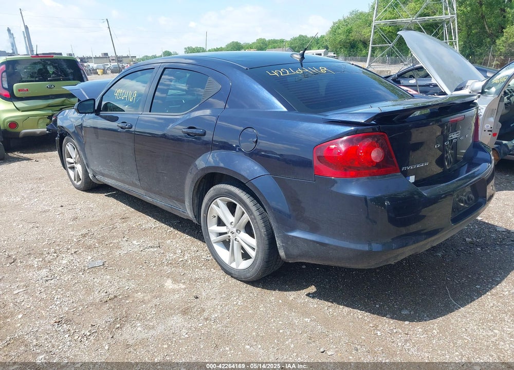 2012 DODGE AVENGER SXT PLUS VIN: 1C3CDZEG9CN112755
