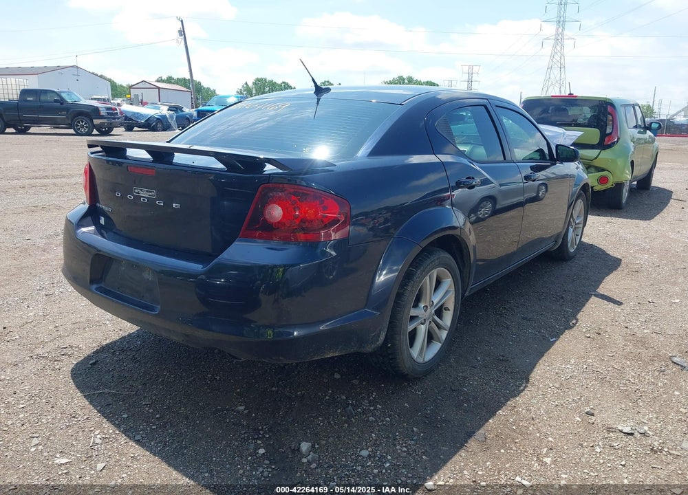 2012 DODGE AVENGER SXT PLUS VIN: 1C3CDZEG9CN112755