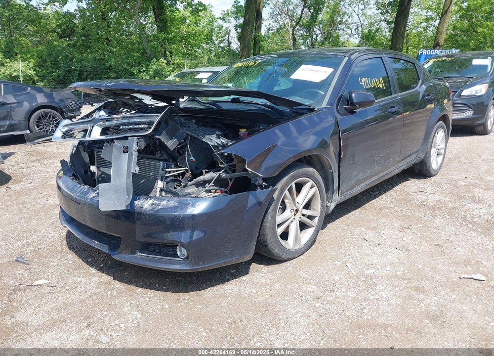 2012 DODGE AVENGER SXT PLUS VIN: 1C3CDZEG9CN112755