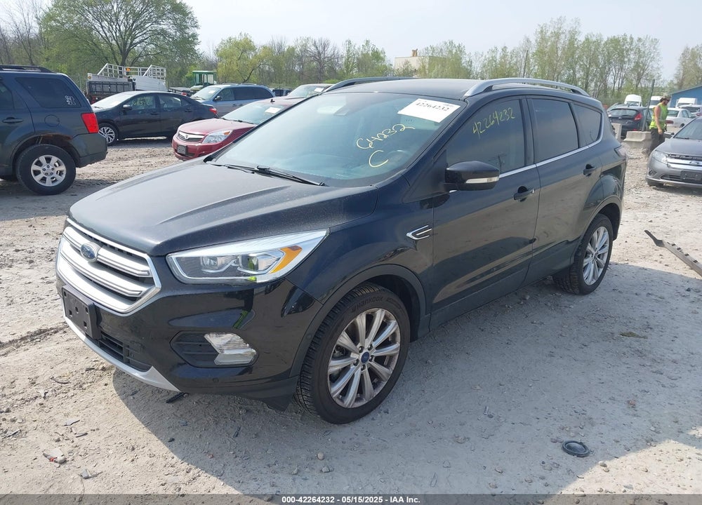 2017 FORD ESCAPE TITANIUM VIN: 1FMCU9JD6HUC82281