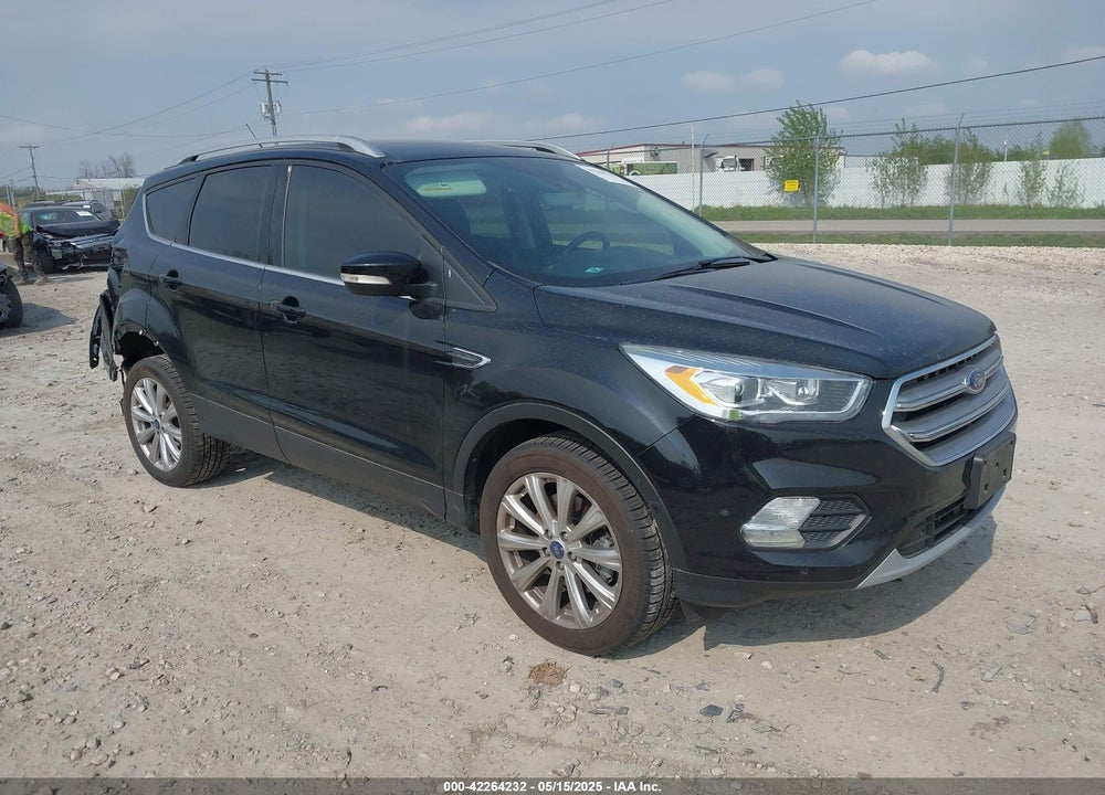 2017 FORD ESCAPE TITANIUM VIN: 1FMCU9JD6HUC82281