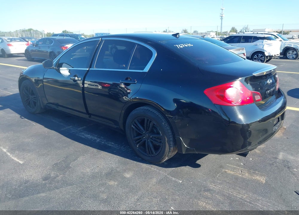 2013 INFINITI G37X VIN: JN1CV6AR9DM767636
