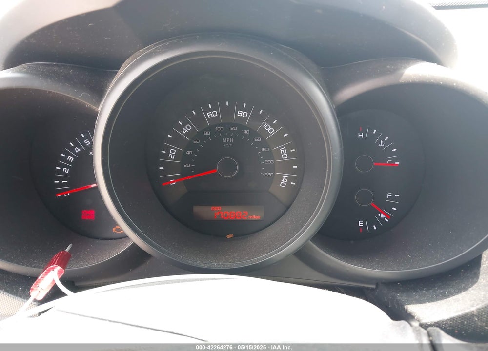 2011 KIA SOUL VIN: KNDJT2A11B7322526