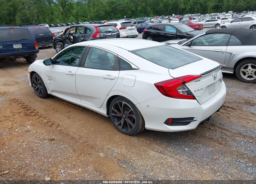 2021 HONDA CIVIC VIN: 2HGFC2F88MH522551