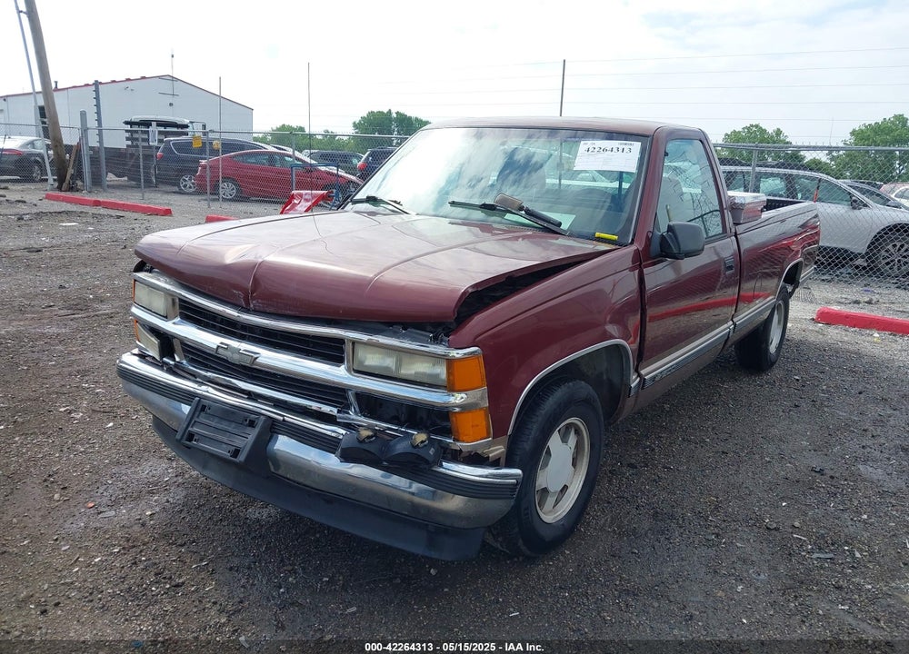 1997 CHEVROLET C1500 FLEETSIDE VIN: 1GCEC14R1VZ130514