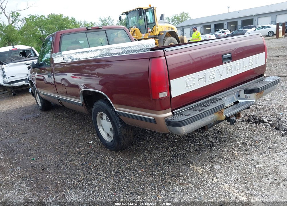1997 CHEVROLET C1500 FLEETSIDE VIN: 1GCEC14R1VZ130514