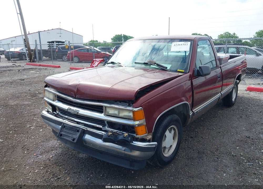1997 CHEVROLET C1500 FLEETSIDE VIN: 1GCEC14R1VZ130514