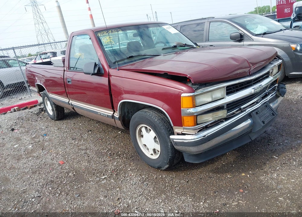1997 CHEVROLET C1500 FLEETSIDE VIN: 1GCEC14R1VZ130514