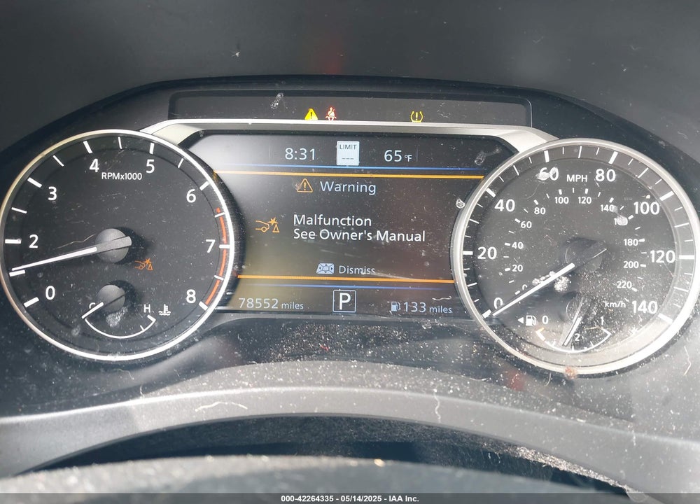 2019 NISSAN ALTIMA VIN: 1N4BL4FVXKC116940