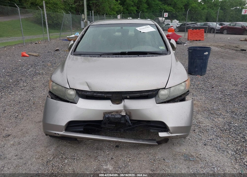 2006 HONDA CIVIC LX VIN: 1HGFA16506L083034
