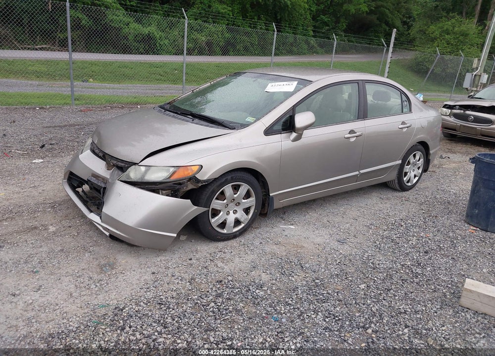 2006 HONDA CIVIC LX VIN: 1HGFA16506L083034