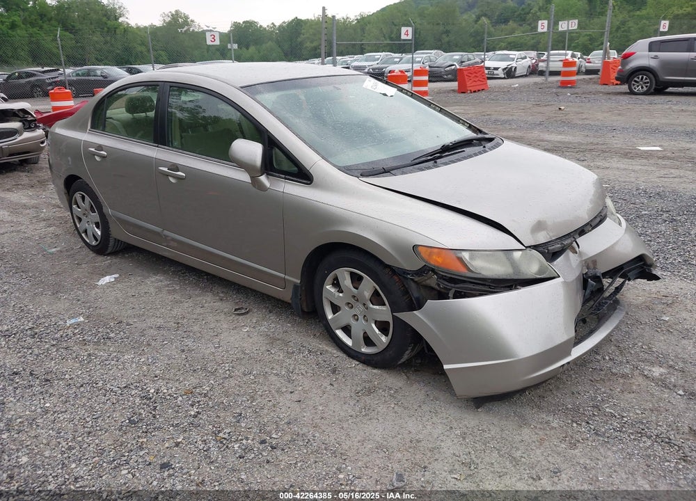 2006 HONDA CIVIC LX VIN: 1HGFA16506L083034