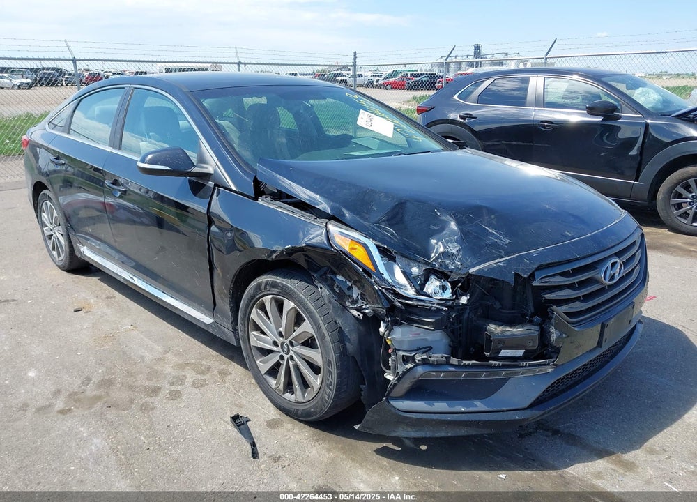 2017 HYUNDAI SONATA SPORT VIN: 5NPE34AF3HH522837