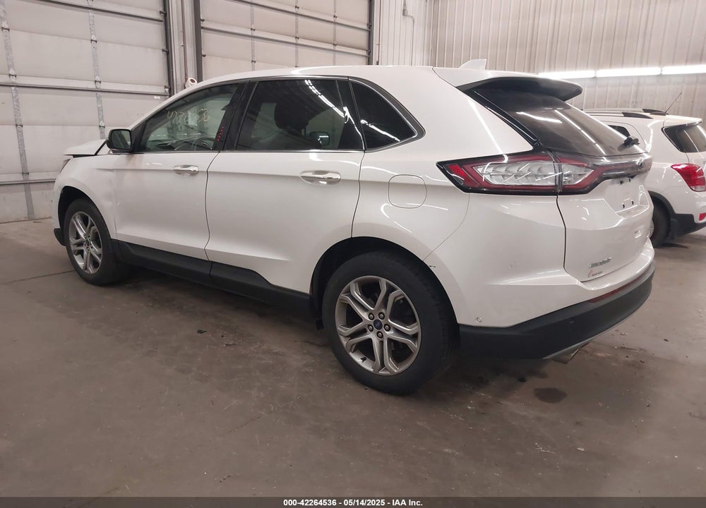 2015 FORD EDGE TITANIUM VIN: 2FMPK4K89FBB76521