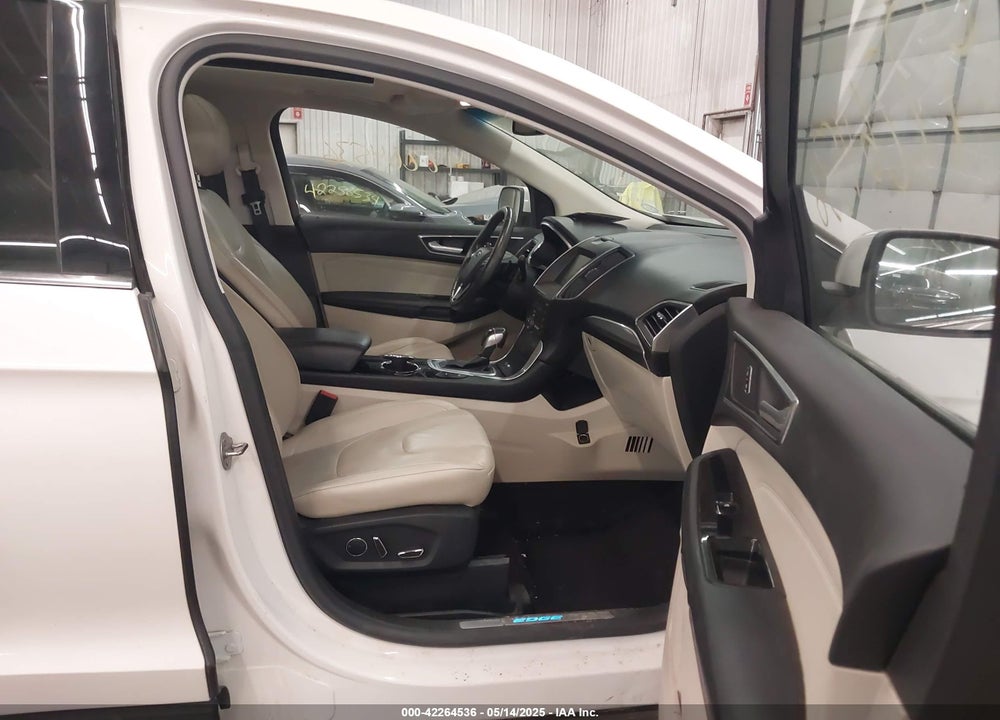 2015 FORD EDGE TITANIUM VIN: 2FMPK4K89FBB76521