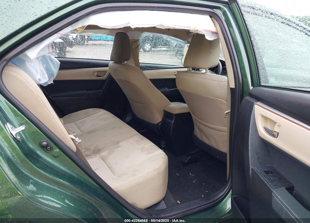 2015 TOYOTA COROLLA LE VIN: 2T1BURHE3FC447194