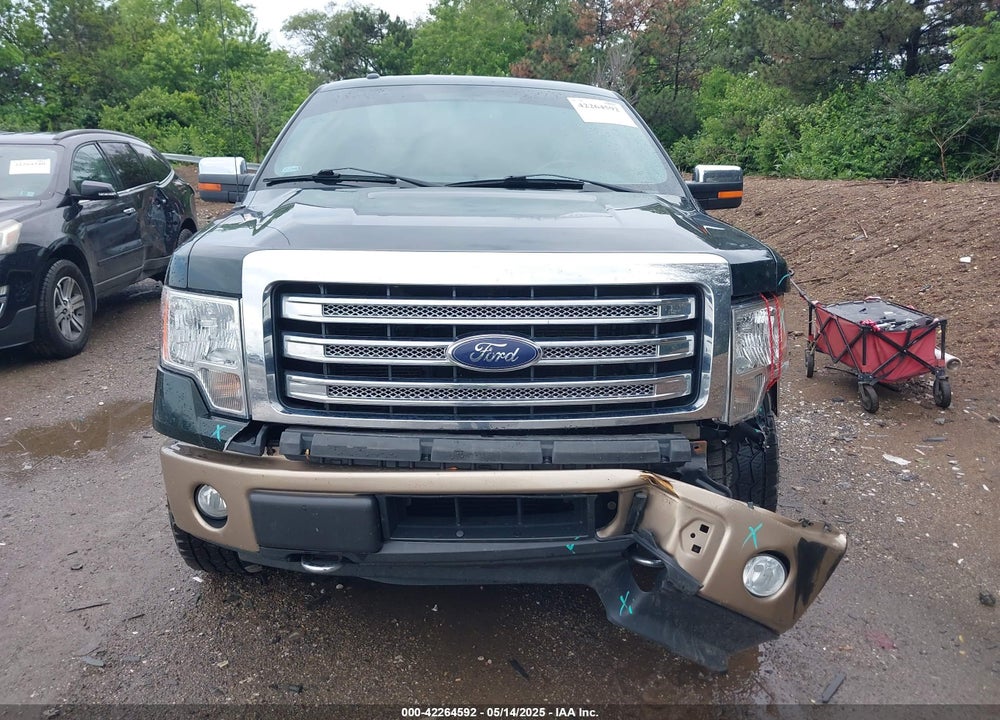 2013 FORD F-150 LARIAT VIN: 1FTFW1ET1DKG21677