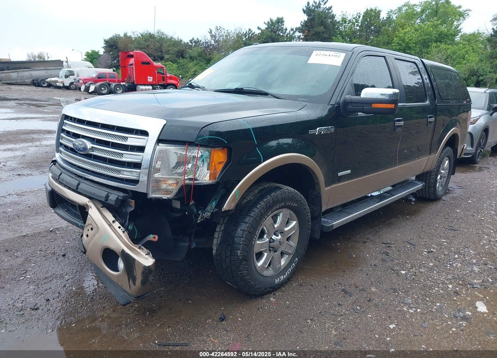 2013 FORD F-150 LARIAT VIN: 1FTFW1ET1DKG21677