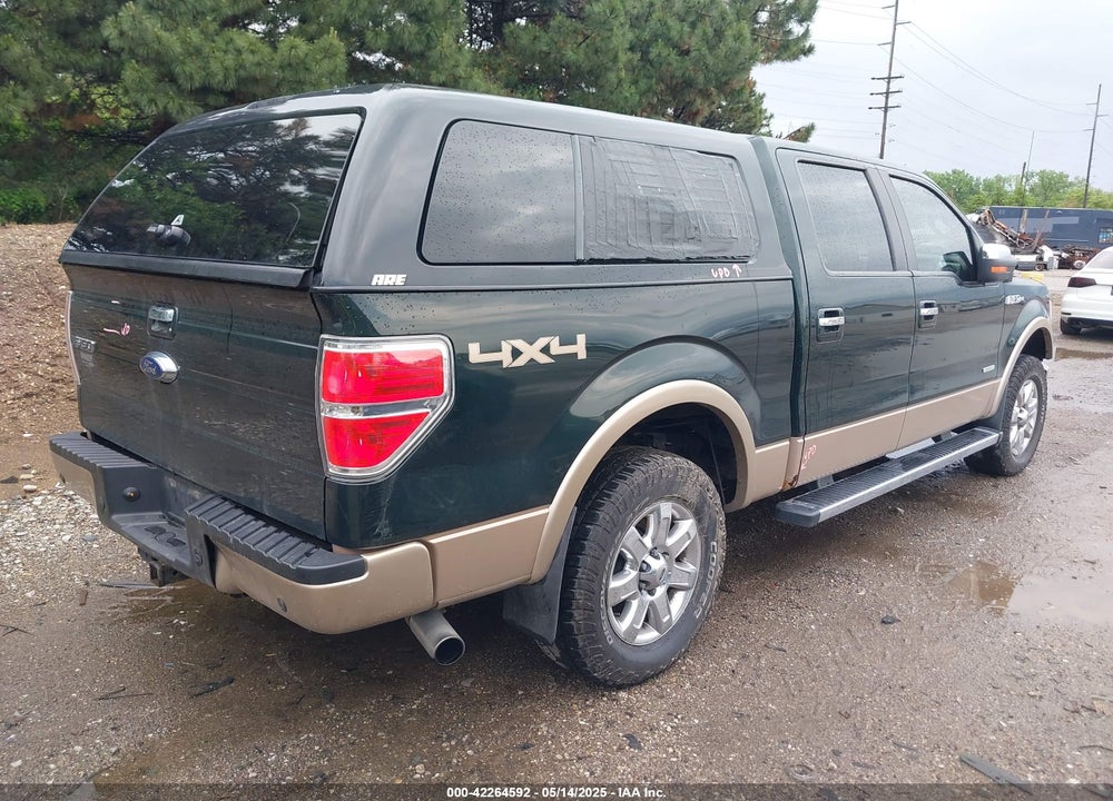 2013 FORD F-150 LARIAT VIN: 1FTFW1ET1DKG21677