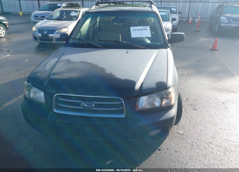 2003 SUBARU FORESTER VIN: JF1SG65663H720239