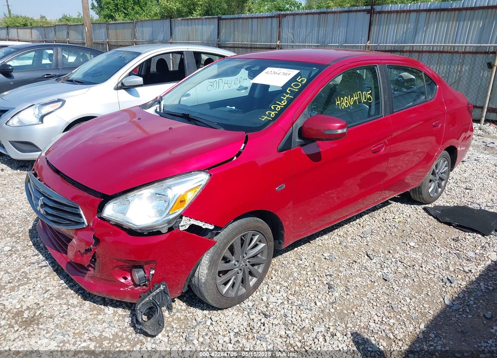 2017 MITSUBISHI MIRAGE G4 SE VIN: ML32F4FJ6HHF11777