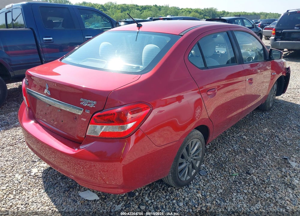 2017 MITSUBISHI MIRAGE G4 SE VIN: ML32F4FJ6HHF11777