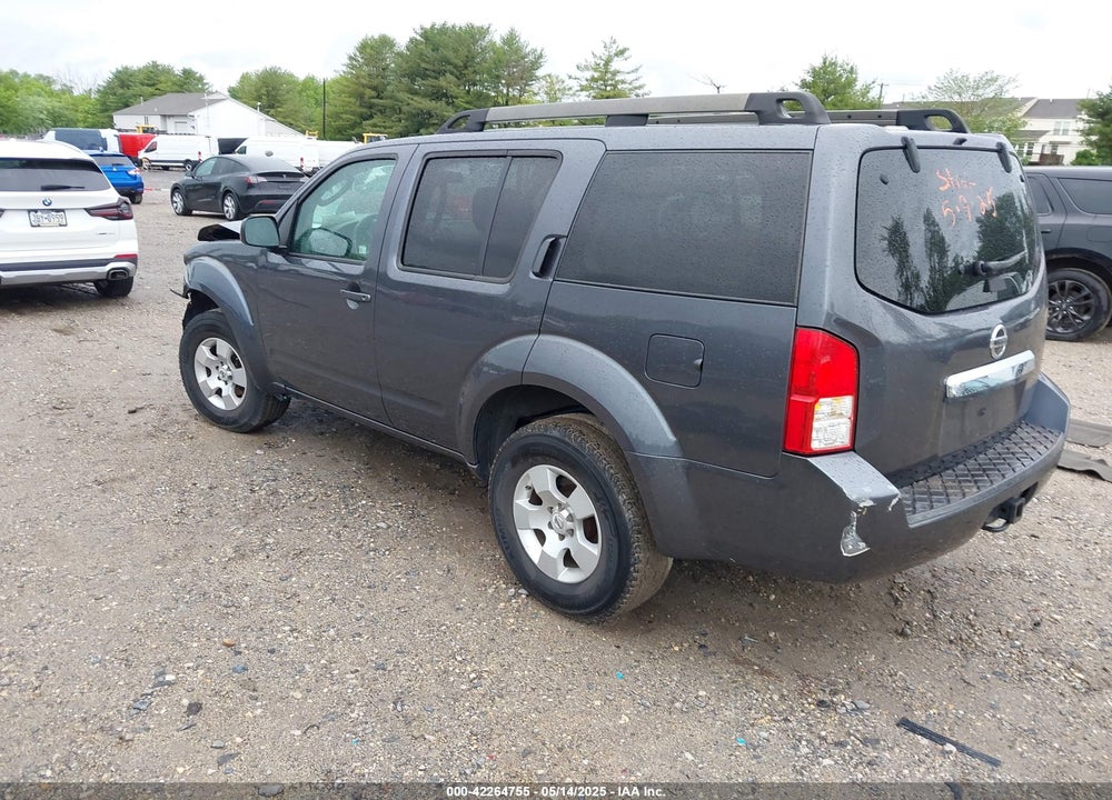 2011 NISSAN PATHFINDER VIN: 5N1AR1NB7BC605589
