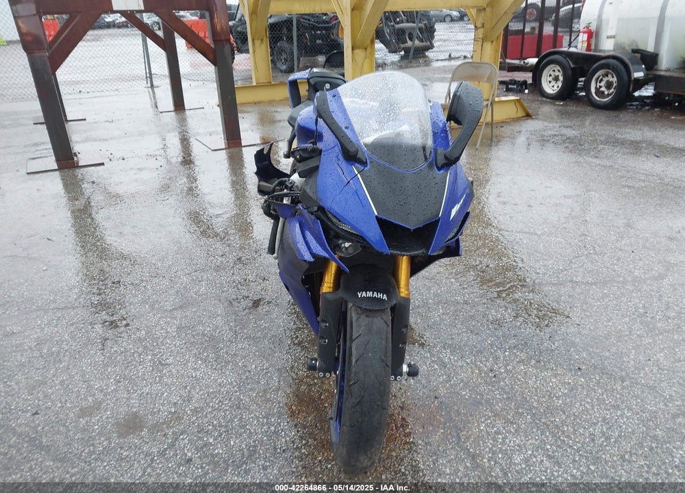 2018 YAMAHA YZFR6 VIN: JYARJ28E2JA003697
